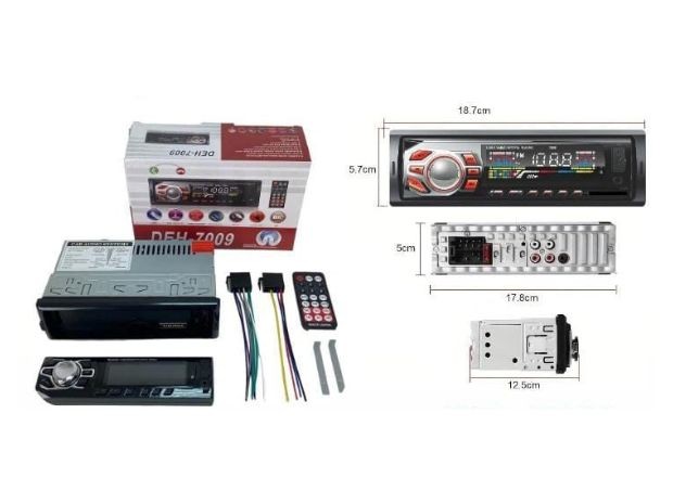 &u+ STEREO BLUETOOTH USB SD FM MP3 LCD DESMONTABLE (4521)